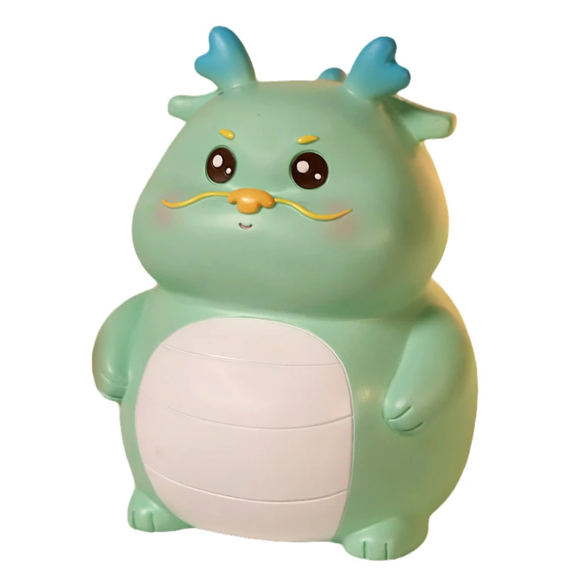 龙年吉祥物潮款可爱生肖中国龙家居装饰品存钱罐桌面摆件工艺品