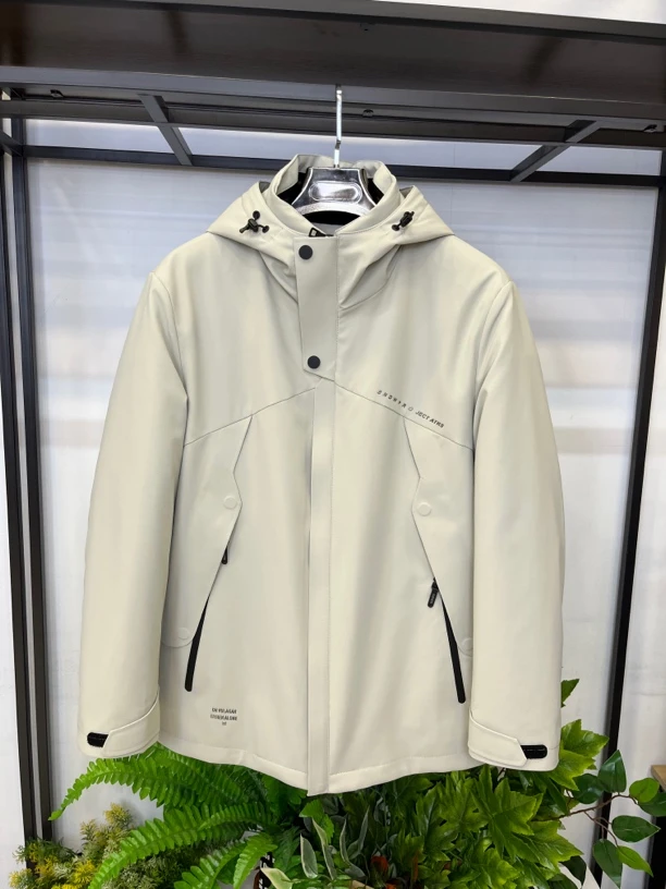 男士水貂内胆商务休闲保暖时尚派克服