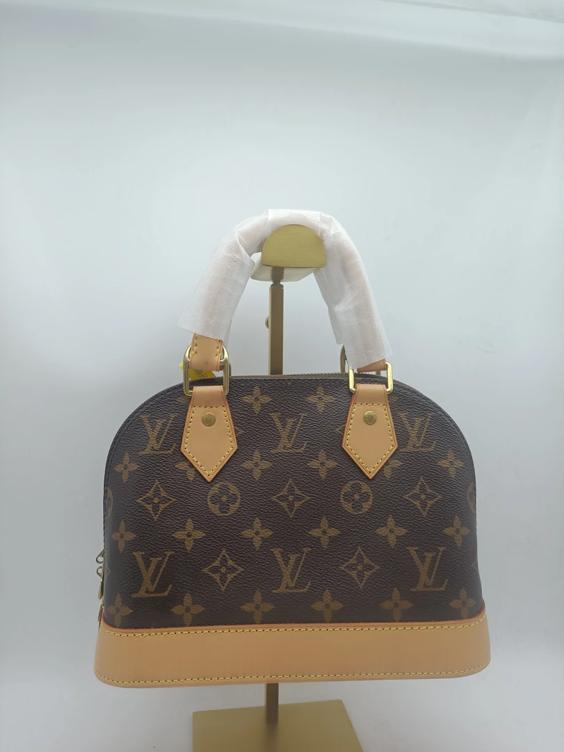 95新 LouisVuitton/路易威登 贝壳包小号老花23cm/A999