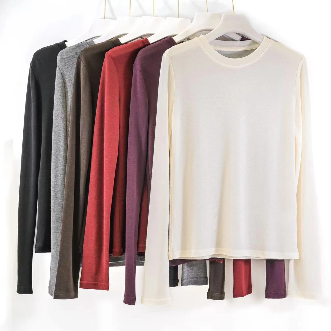 202莱赛尔羊毛打底衫