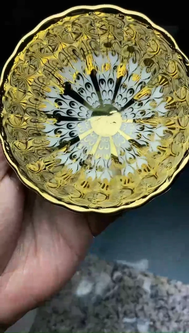 【闪购商品】瓷茶盏金玉满堂