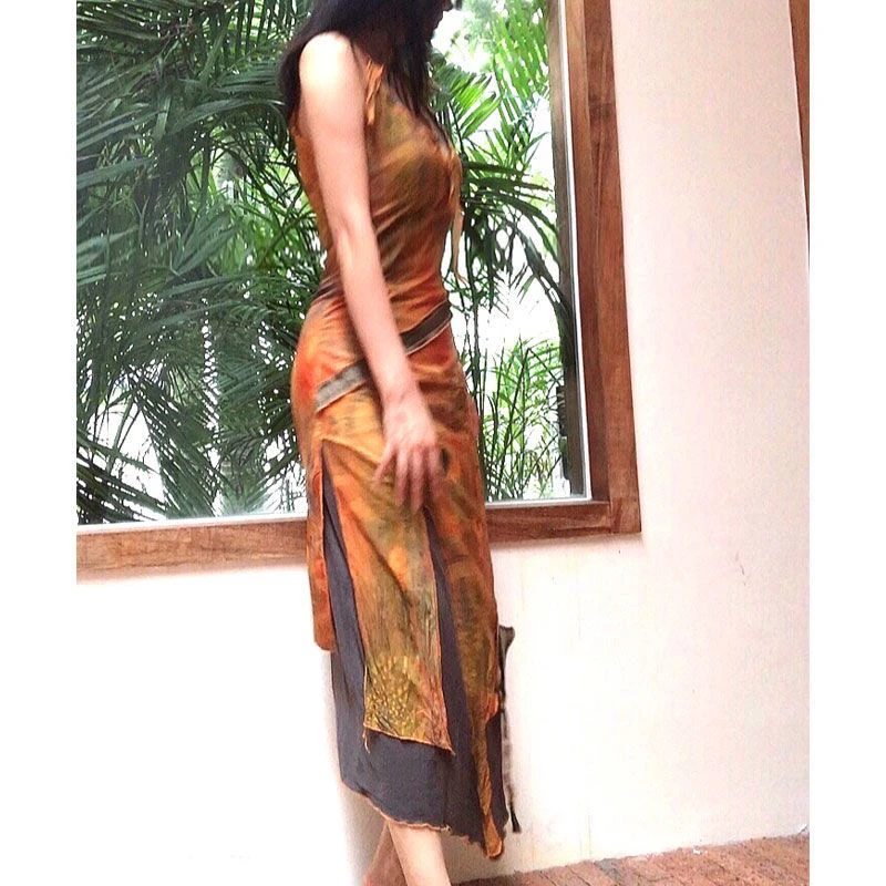 以直播间扣号为主no退换连衣裙孤品油画复古