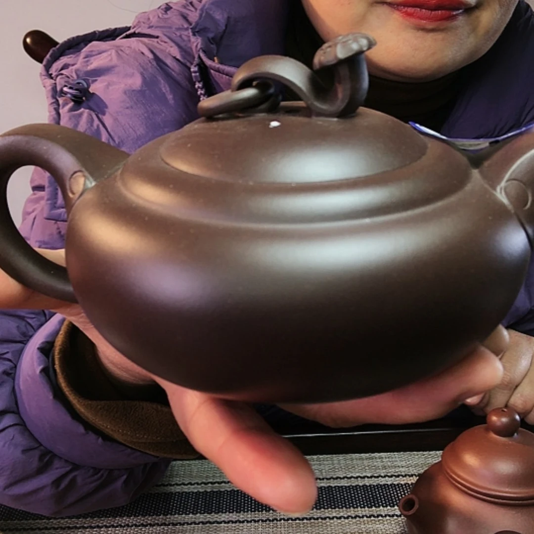 【闪购商品】紫泥茶壶倾****故