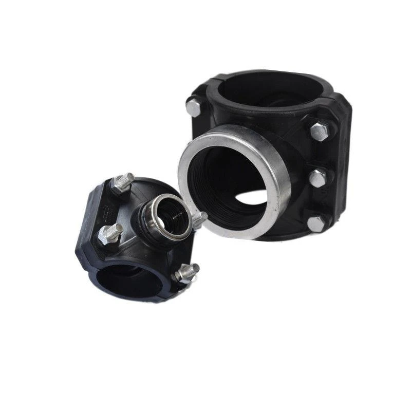 康娟 01PE内丝增接口分水鞍座快速开口卡