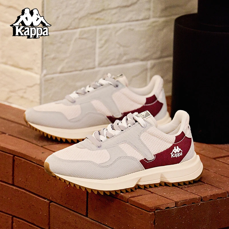 Kappa/卡帕【翡冷翠】运动休闲跑鞋背靠背春季时尚情侣款跑步鞋M04D