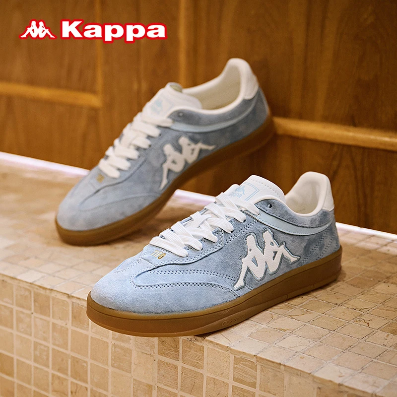 【公主专属】Kappa【TIFO系列】背靠背德训鞋夏季透气板鞋情侣休闲鞋D