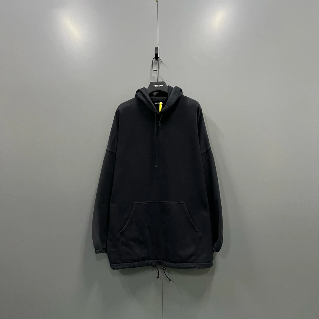 Balenciaga 巴黎世家 黑色帽衫 XS码/98新/公价7500/