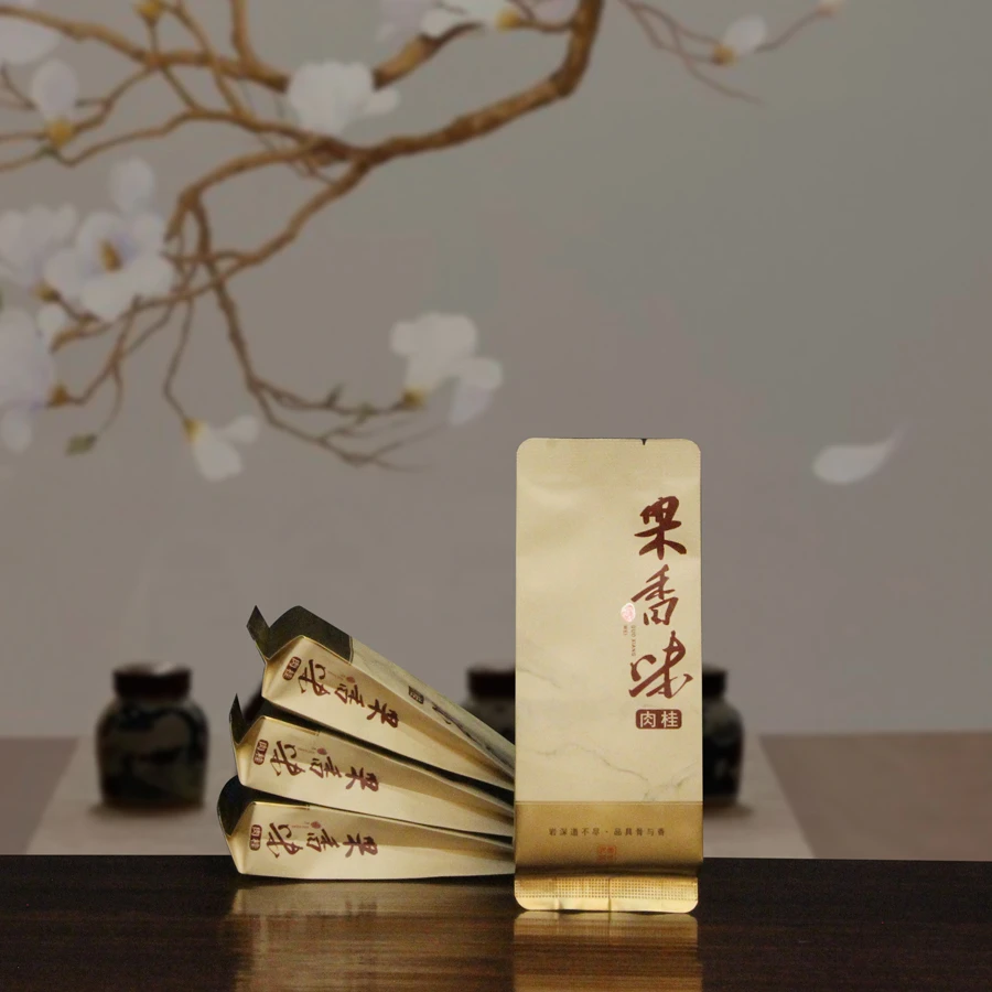 茶叶茶水武夷岩茶生态乌龙茶肉桂茶果香醇香浓郁中足火碳焙武夷山