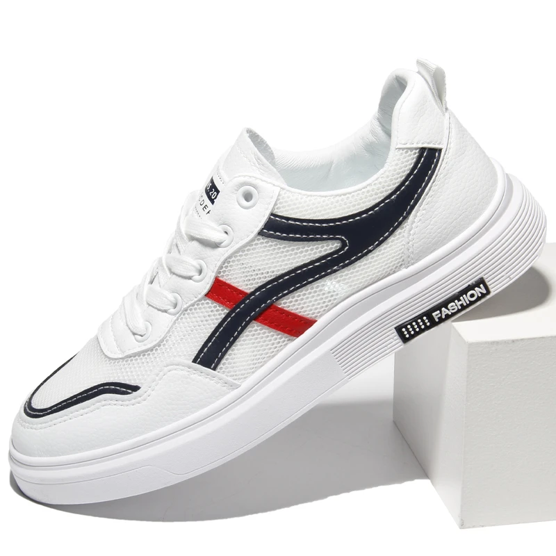 时尚百搭男士皮面休闲鞋