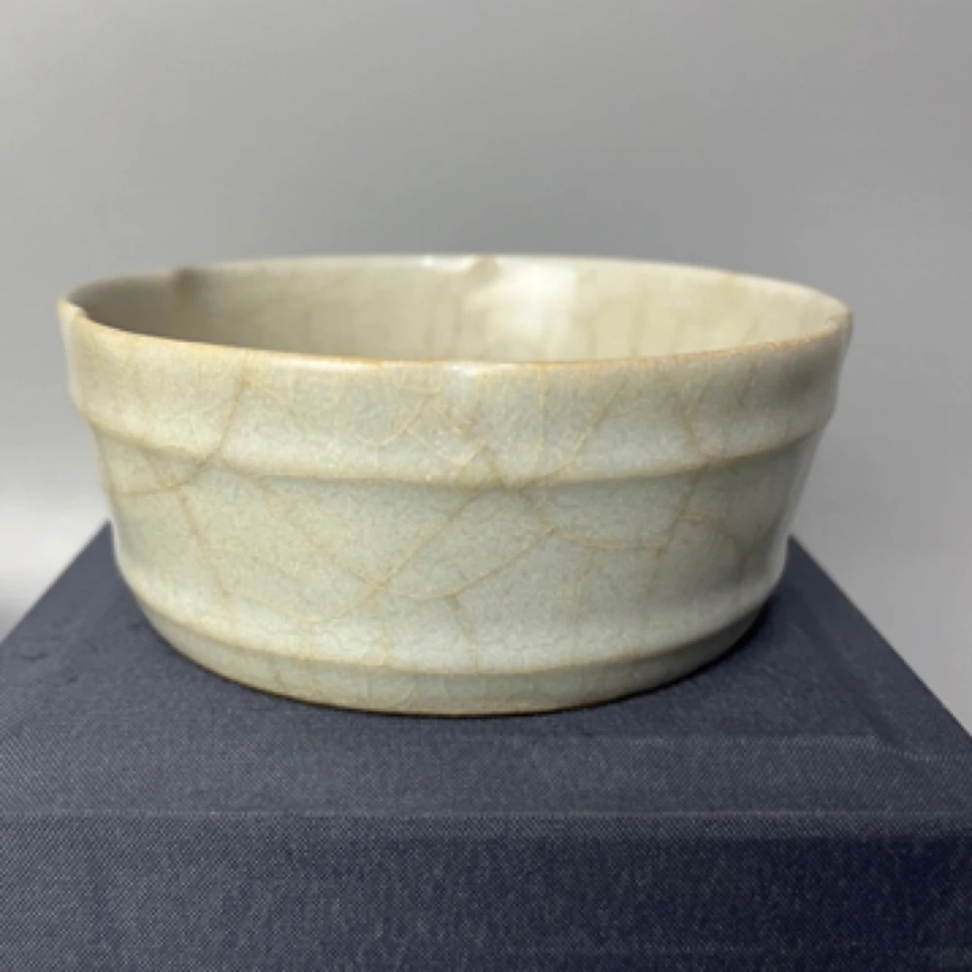 龙泉窑小洗 月白釉