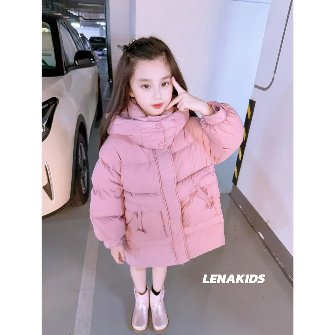 Lenakids【现货】【行走的羽绒被】大长款·超足充绒羽绒服24102101