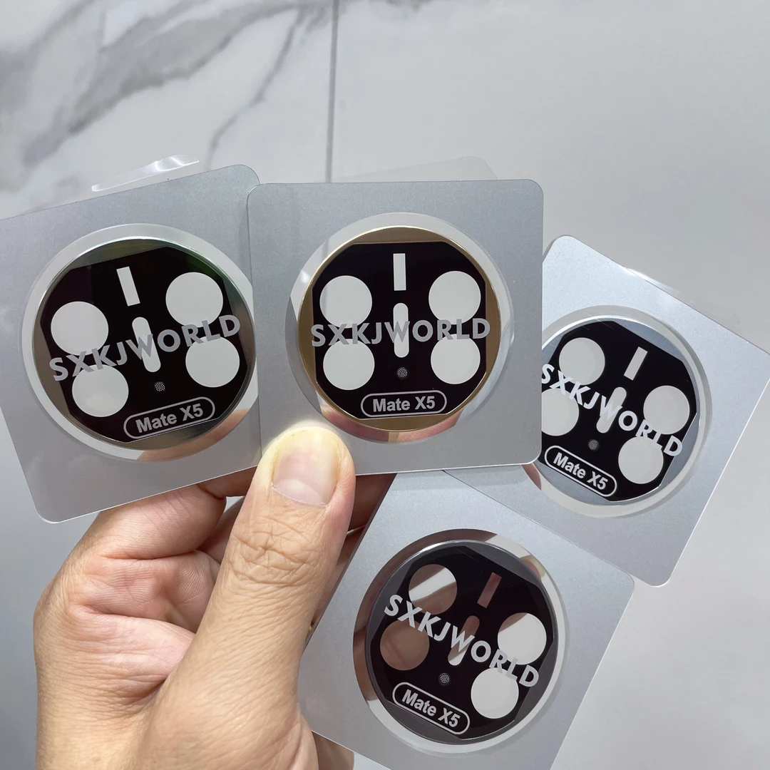 适用华为matex5电镀AR镜头膜金属边框mateX5后置秒贴定位保护贴膜