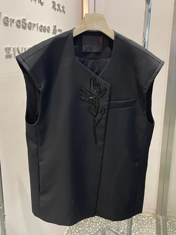 㯥囍｜长款马甲C09A43