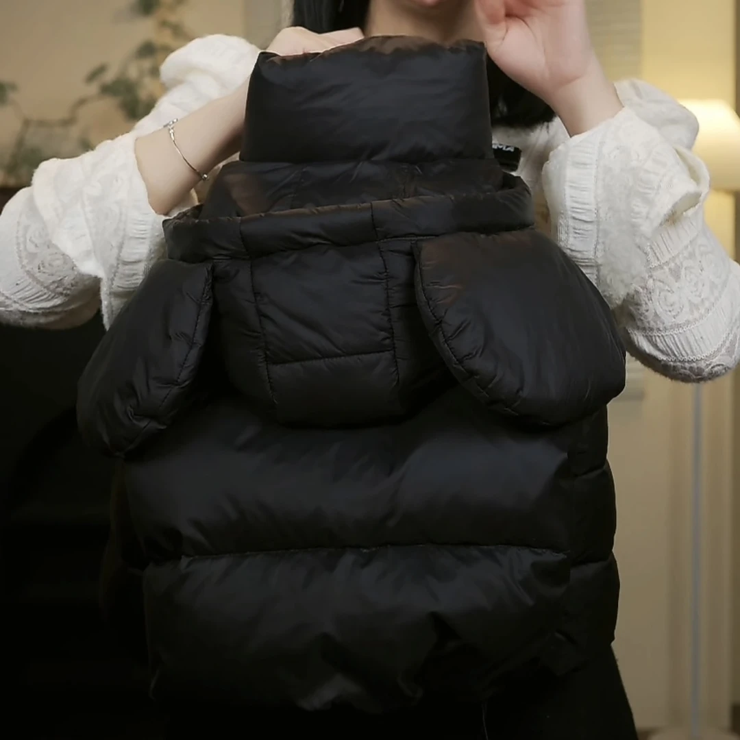 [现货]儿童大耳朵羽绒服外套冬季中性韩版中长款童装001-DB326