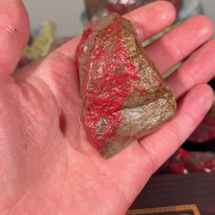 鸡血石昌化鸡血石