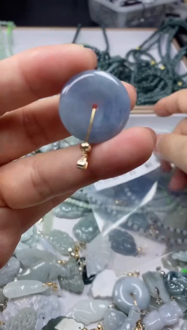 【闪购商品】翡翠颈饰未镶嵌翡翠a货24182