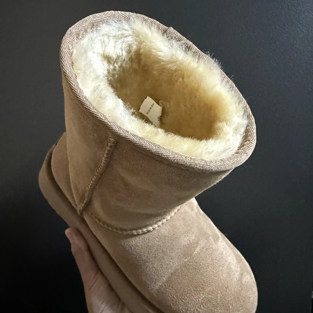 U家高品中筒厚底雪地靴