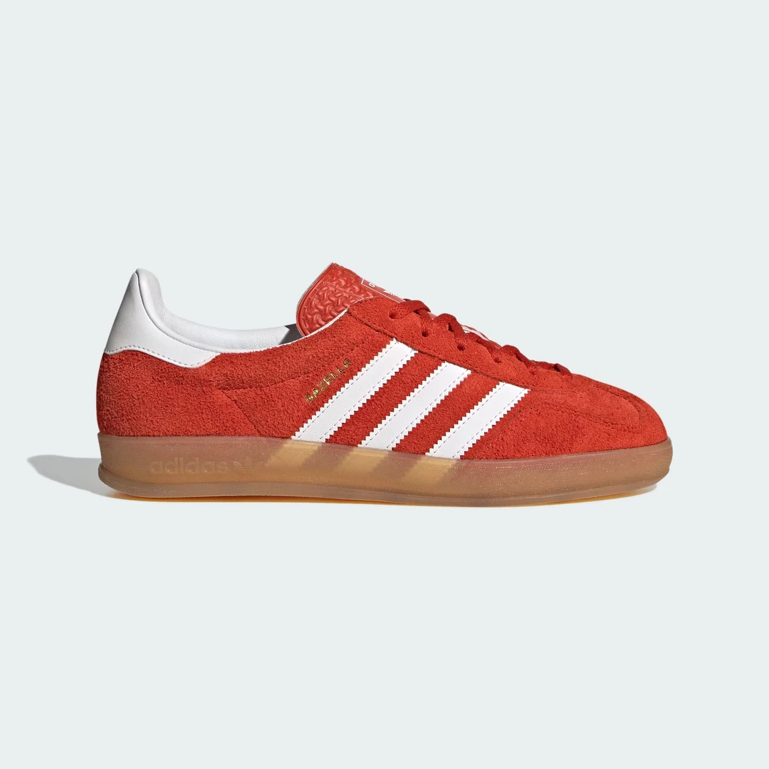adidas/阿迪达斯三叶草GAZELLE 女生经典运动鞋板鞋「T头鞋」HQ8718