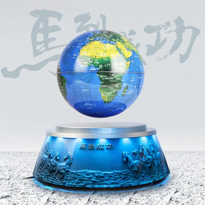 磁悬浮地球仪办公桌摆件办公室装饰创意生日礼物高端商务摆件家居