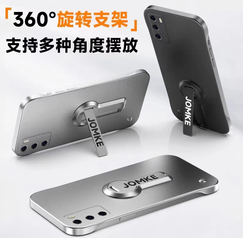 适用红米手机壳k创意硬note壳潮牌全包保护套高级男女款旋转支架