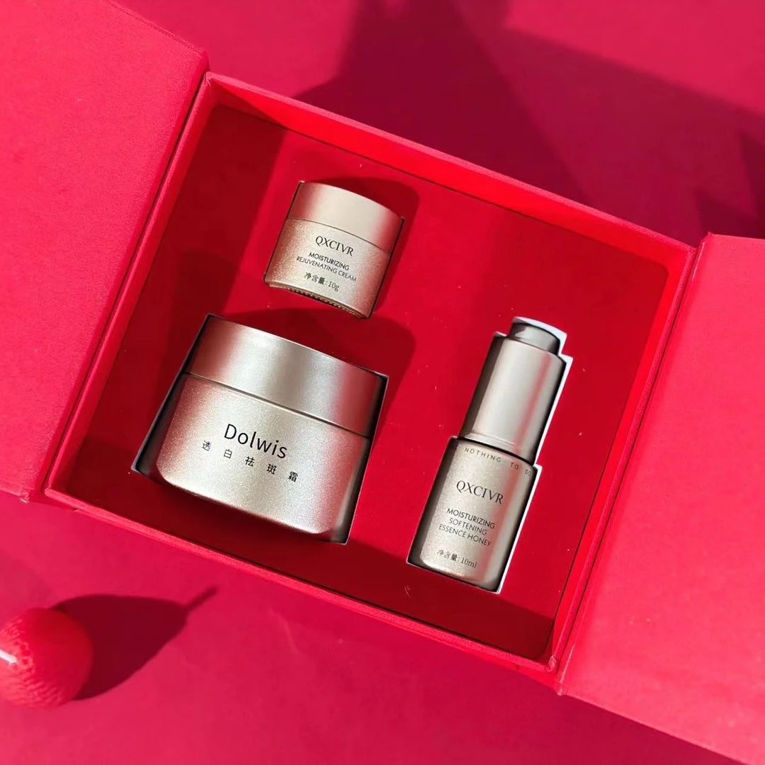 Dolwis透白祛斑霜九美狐正品套盒提亮肤色黄褐斑雀斑脸部面部