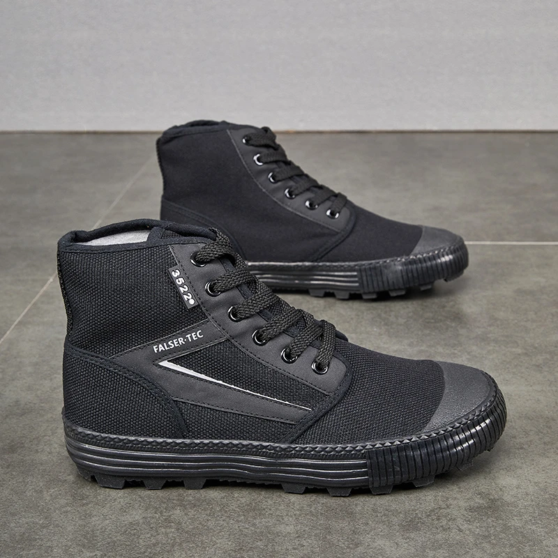 3522劳保鞋男士秋季新款户外通勤防滑耐磨登山靴工地耐脏干活单靴