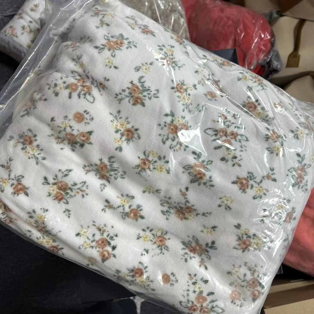 落樱-高克重牛奶绒加厚床垫套床罩席梦思保护套床套防滑床笠