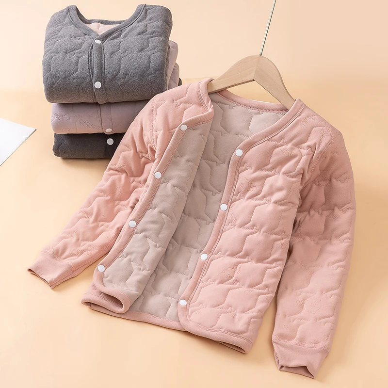 儿童内胆棉衣男童女童内穿棉服中大童学生校服神器宝宝保暖小棉袄