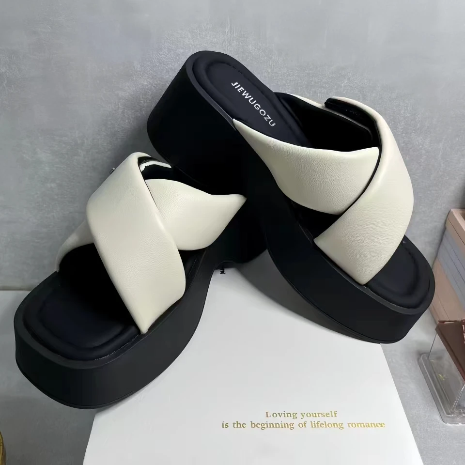 （29.99）201-300女鞋真皮春季厚底系带女款白色时尚百搭夏季潮流