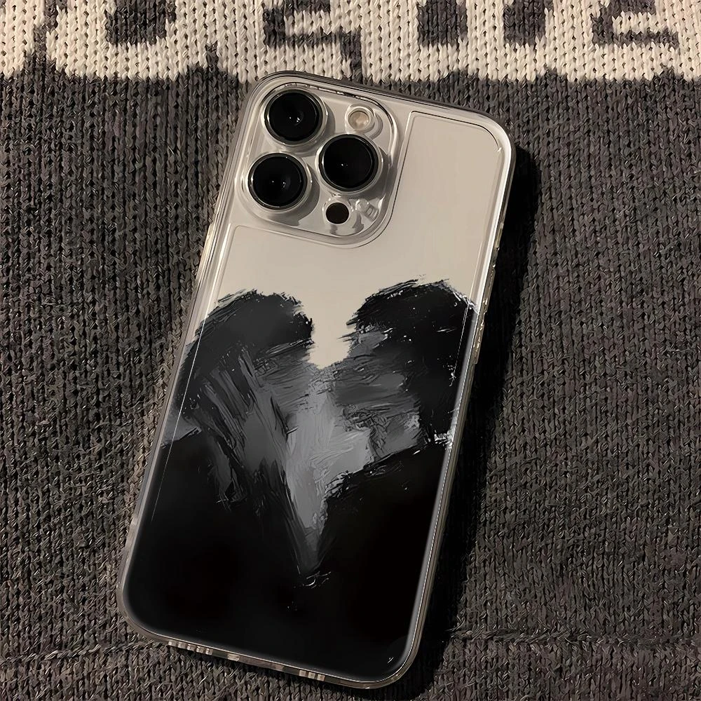 艺术涂鸦苹果oppo华为vivo小米保护套iPhone12/13/14透明15手机壳