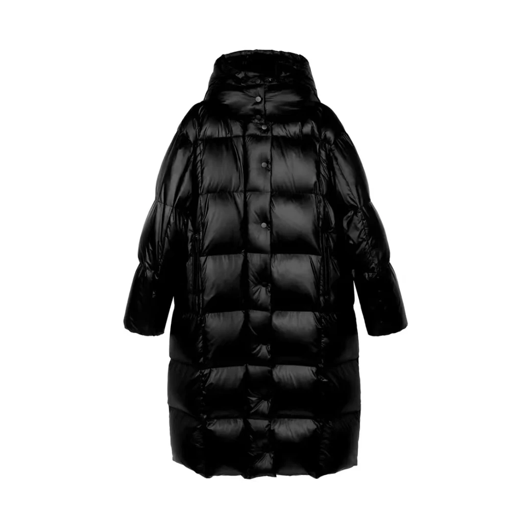 冬季长款休闲连帽潮流时尚羽绒服1107