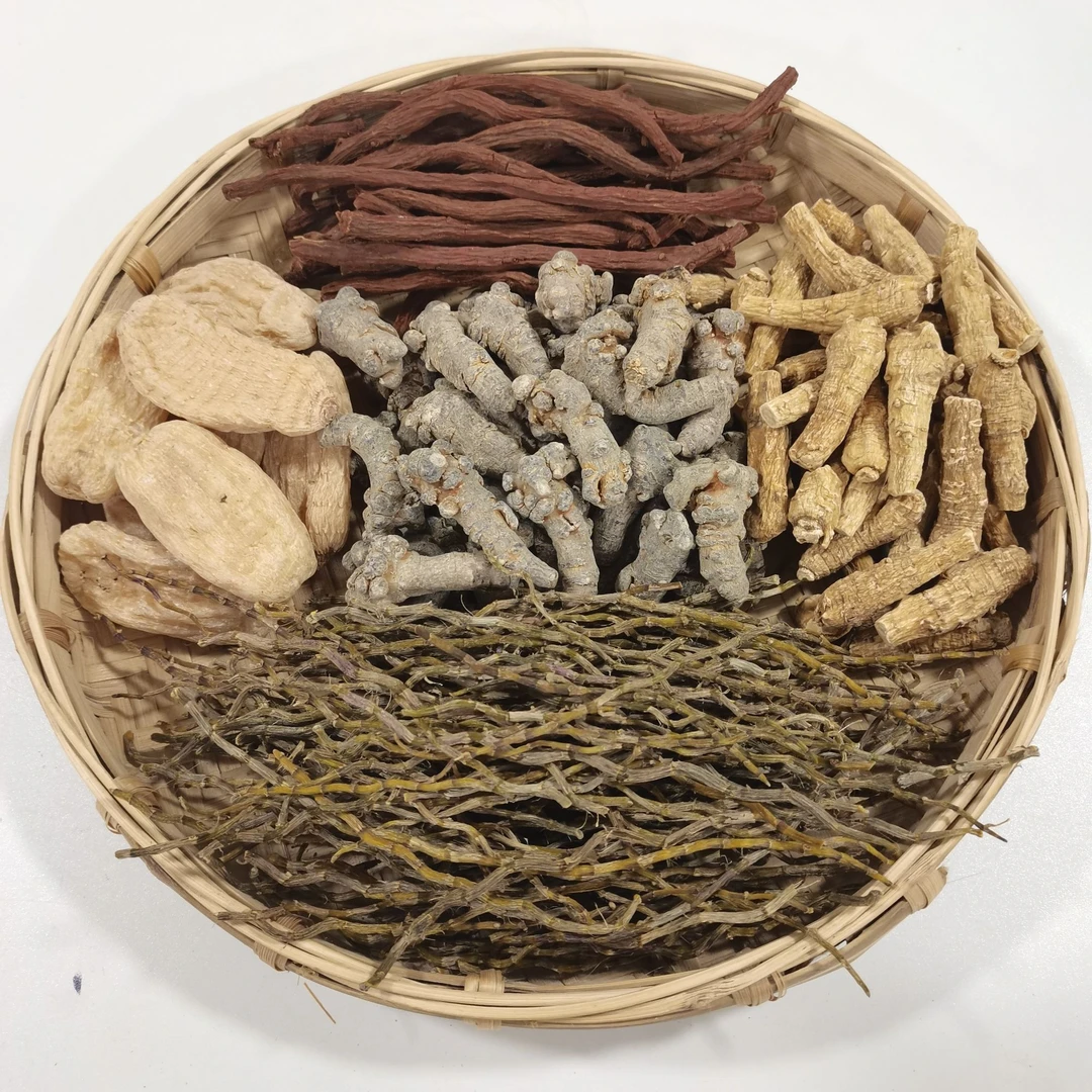 【五宝粉/四宝粉/三宝粉-实惠型原材料】 三七 丹参 西洋参天麻石斛