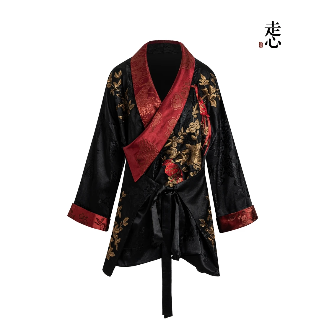 【走心非遗】喜上眉梢短款藏袍裙24ZWT5045