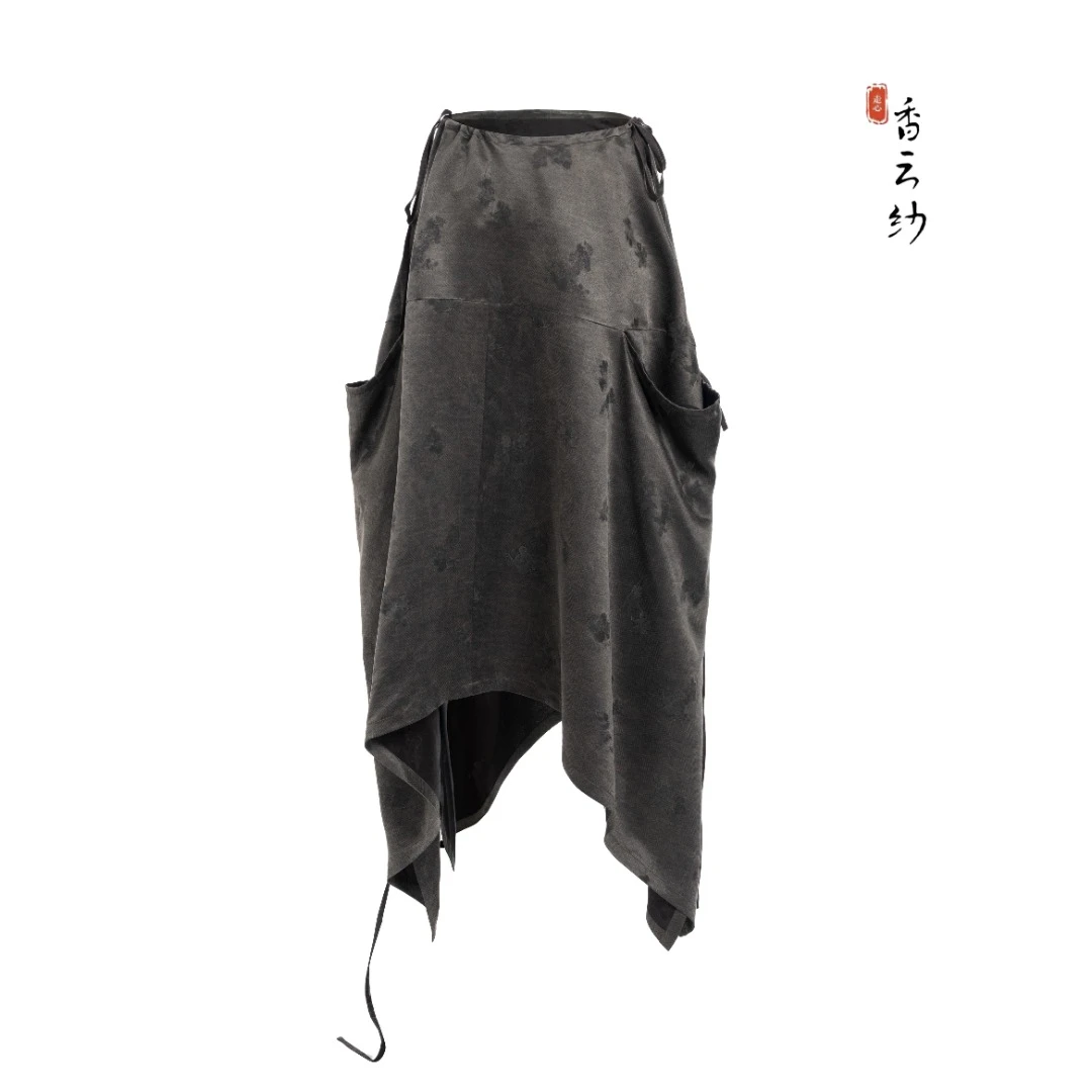 【走心非遗】百子图 香云纱半裙24Z24314229