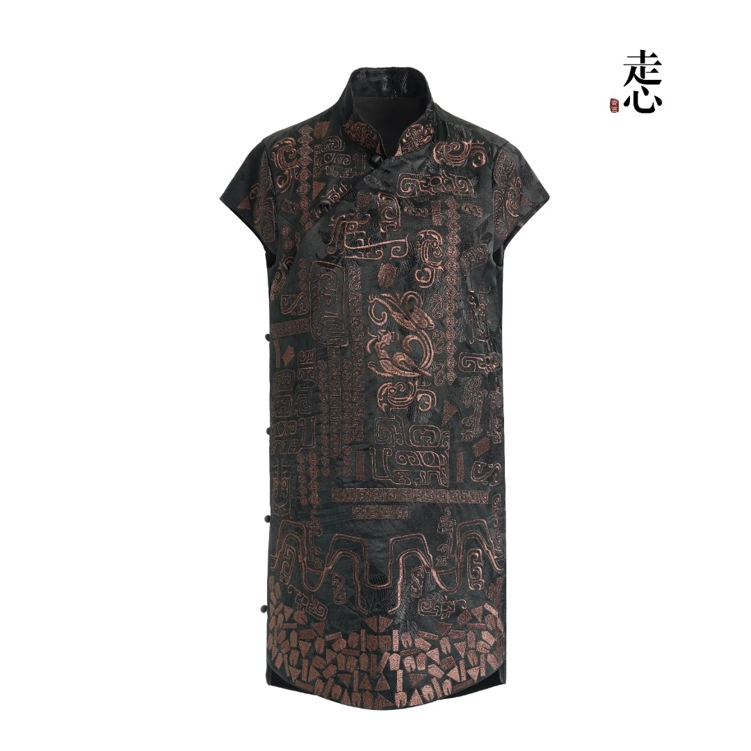 【走心非遗】青铜系列旗袍裙24ZM077