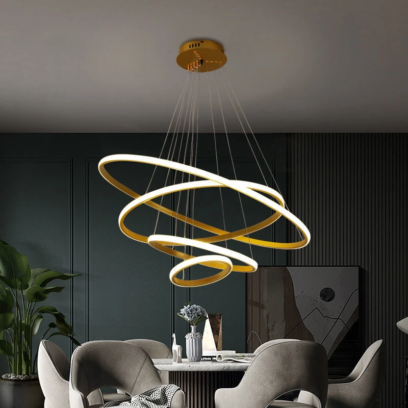 led客厅吊灯现代简约家用大气北欧网红轻奢主卧室书房餐厅灯具