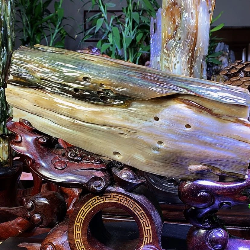 【闪购商品】硅化玉（树化玉）珠宝奇石未镶嵌三*勒