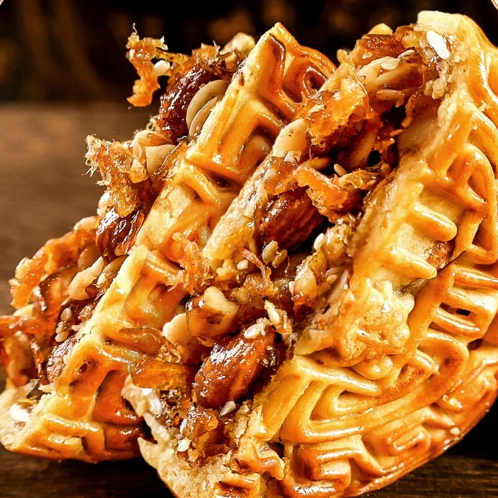 黄记广式传统伍仁叉烧+凤梨+豆沙+蛋黄莲蓉