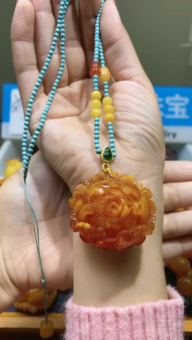 【闪购商品】琥珀颈饰未镶嵌294