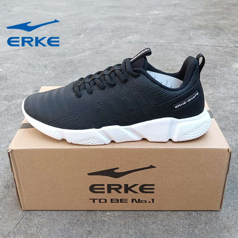 ERKE/鸿星尔克男鞋综合鞋舒适休闲透气轻便缓震软底秋冬爸爸跑鞋