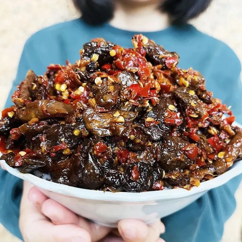 湖南特产农家手工剁椒茄子香辣特辣下饭菜