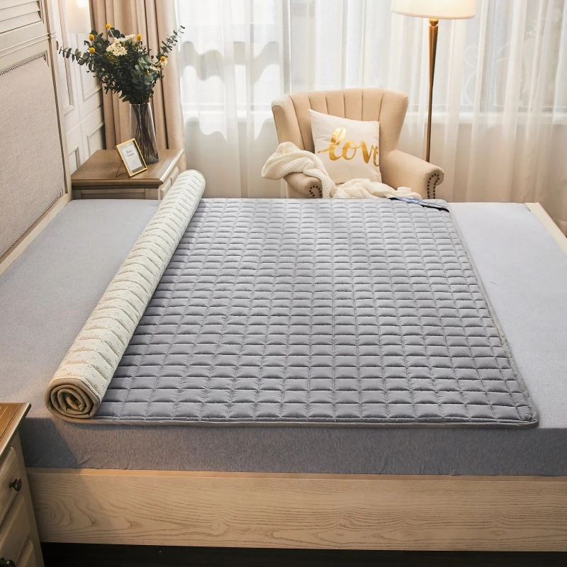 罗兰家纺床垫软垫家用卧室保护垫防滑薄款床褥子垫被子双人床褥垫