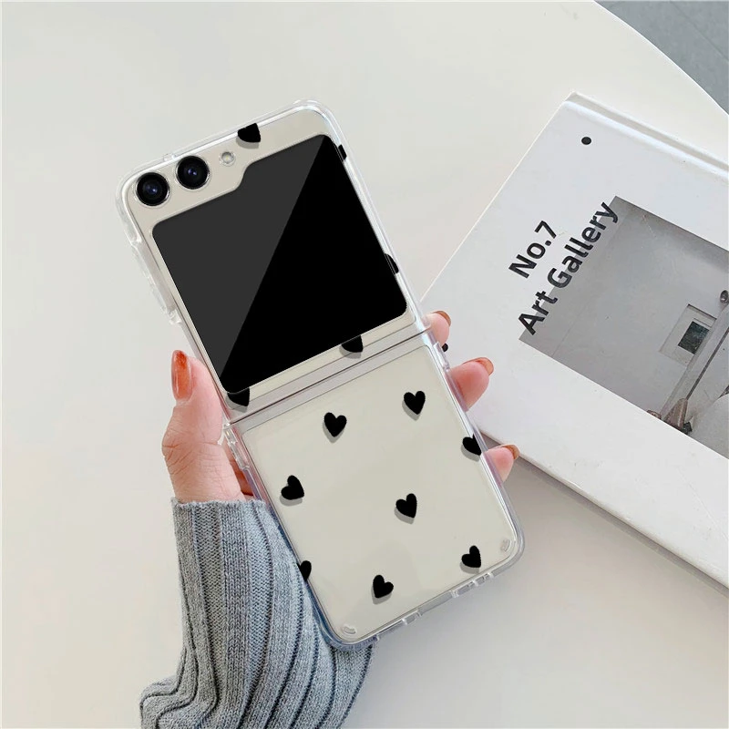 适用于蝴蝶结三星ZFlip5手机壳手链简约折叠可爱ins硬壳保护壳