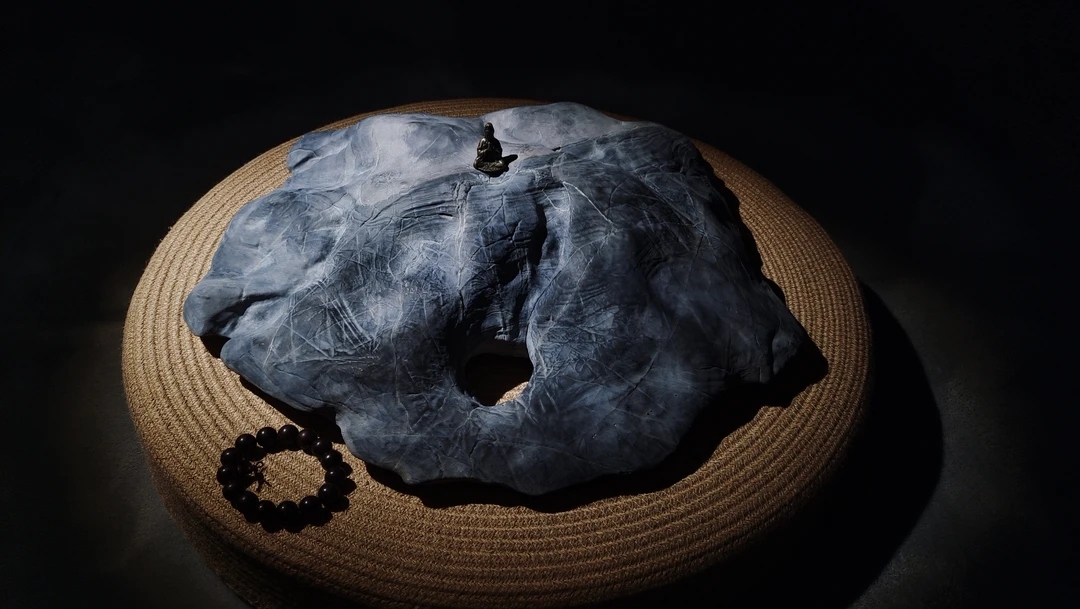 禅意灵璧石，莆团子