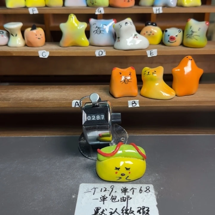 摆件手工陶瓷小摆件287