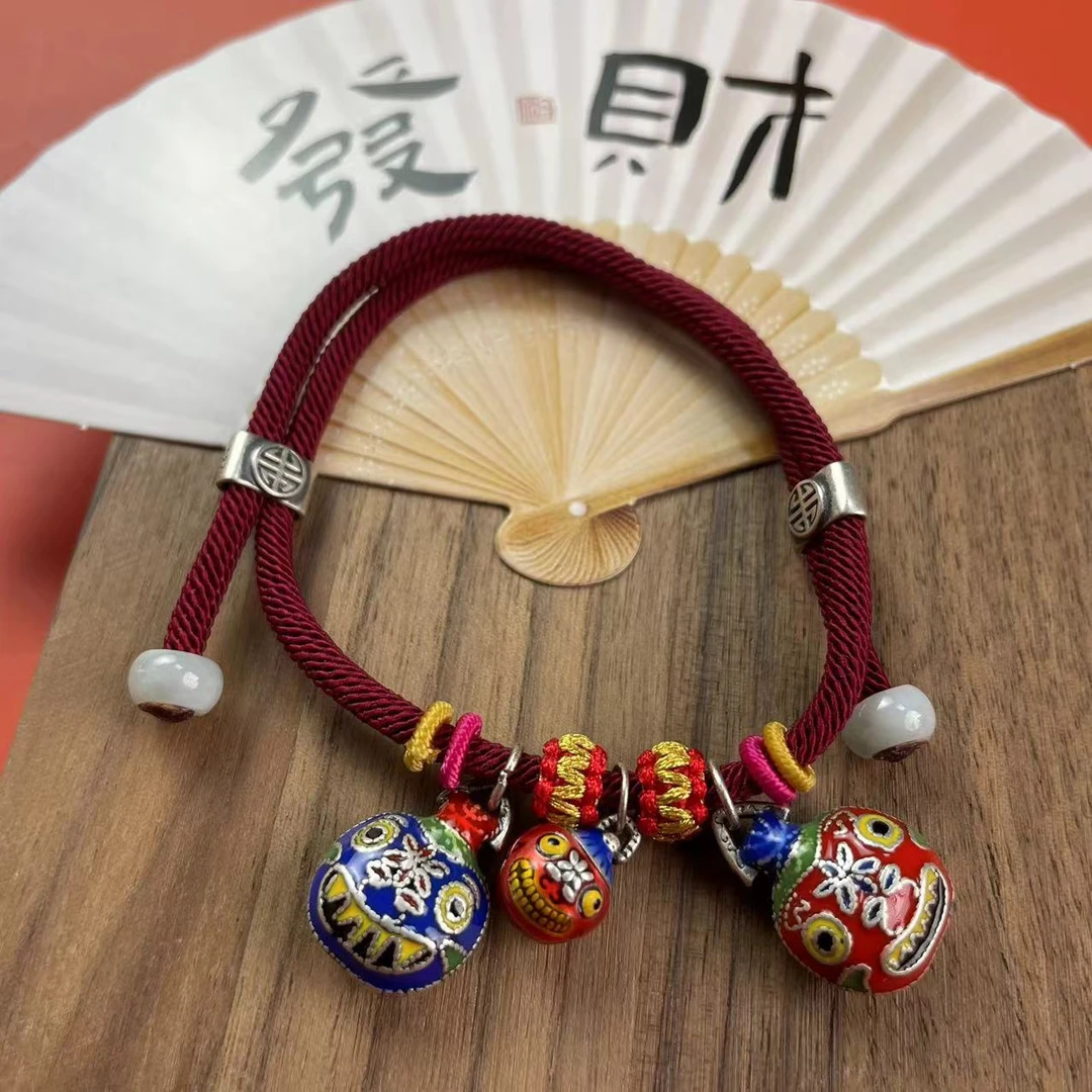 足银手链 吞金兽手链 足银999银制品 一家三口/四口时尚百搭设计