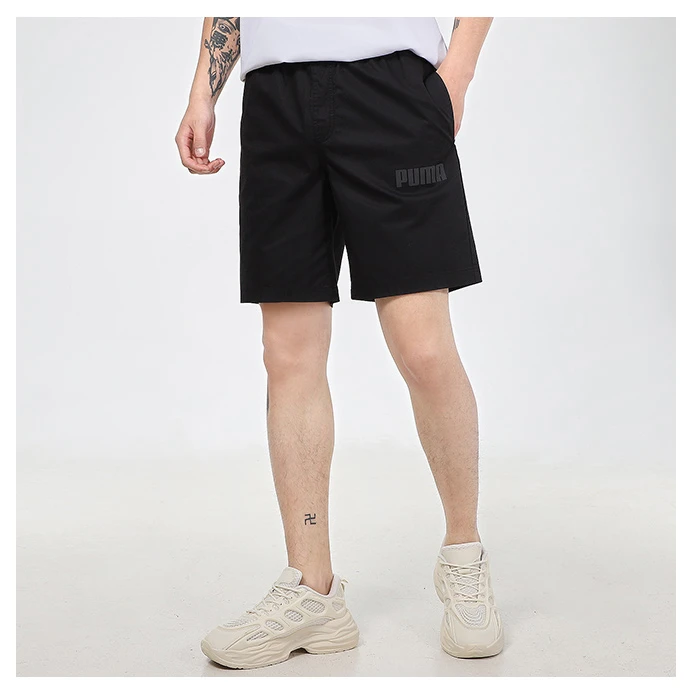 PUMA/彪马588813-01  男款百搭宽松休闲潮流工装运动透气梭织短裤