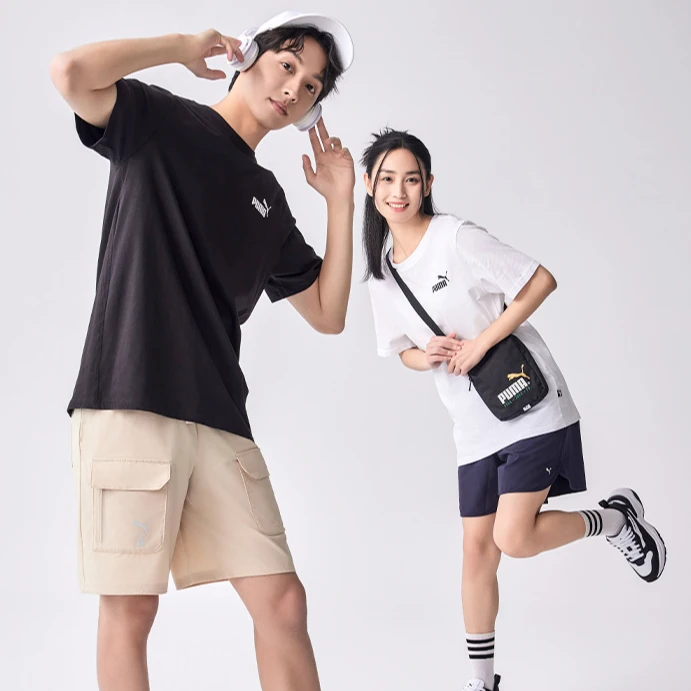PUMA/彪马男女同款运动T恤短袖683484-01 683484-02 683484-06
