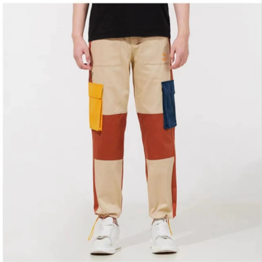 PUMA/彪马C480 534682-12 男款休闲宽松防风撞色长裤 P25-3-01