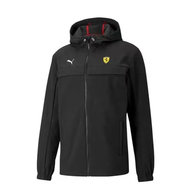 PUMA/彪马男款休闲防风加绒连帽时尚舒适夹克外套 531681-01